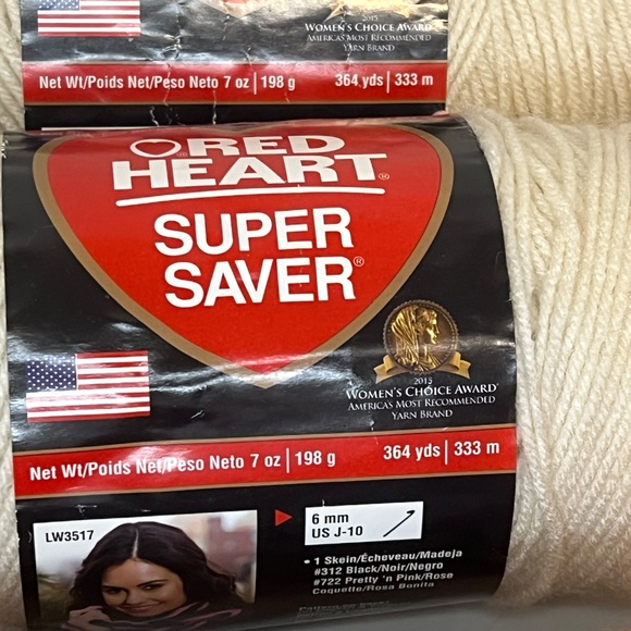 Red Heart Super Saver Acrylic Yarn Bundle Lot of 12 Skeins Fall Combo Set - Picture 7 of 13